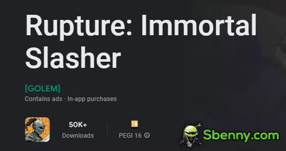 rupture immortal slasher