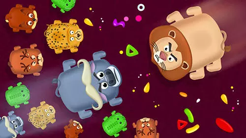 Gameplay screenshot from rushio multiplayer for Android