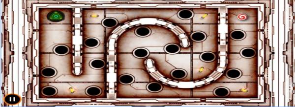 Gameplay screenshot from the labyrinth for Android