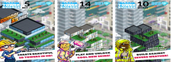 Gameplay screenshot from tower builder build it for Android