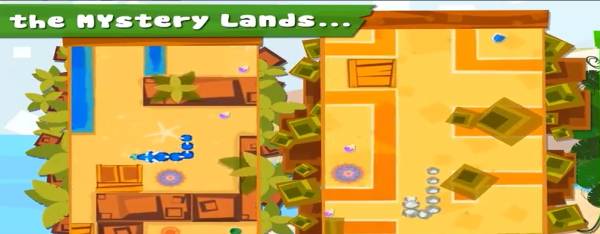 Gameplay screenshot from snake game puzzle solving for Android