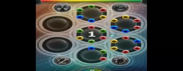 Gameplay screenshot from spinballs for Android