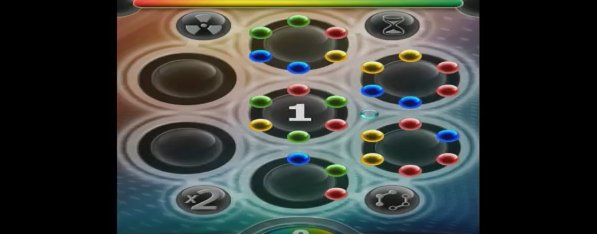 Gameplay screenshot from spinballs for Android