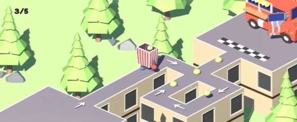 Gameplay screenshot from the popcorn for Android