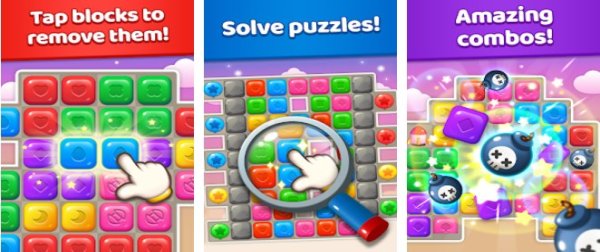 Gameplay screenshot from sweet candy blast toy quest saga for Android