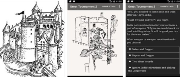 Gameplay screenshot from the great tournament2 for Android