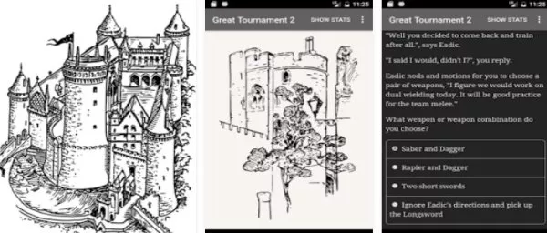 Gameplay screenshot from the great tournament2 for Android