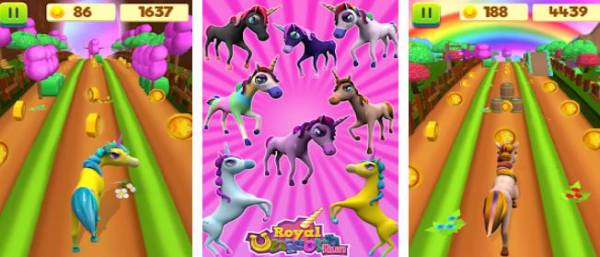unicorn run fun run game