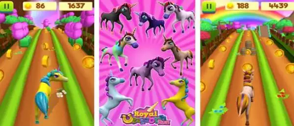 unicorn run fun run game