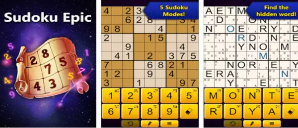 Gameplay screenshot from sudoku epic for Android