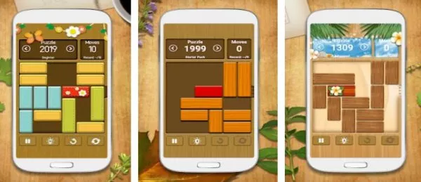 Gameplay screenshot from unblock me free for Android