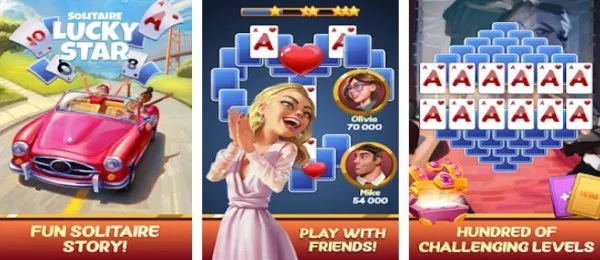 solitaire lucky star