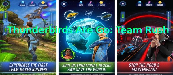 thunderbirds are go team rush