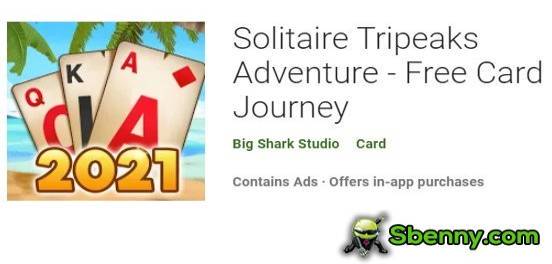 solitaire tripeaks adventure free card journey
