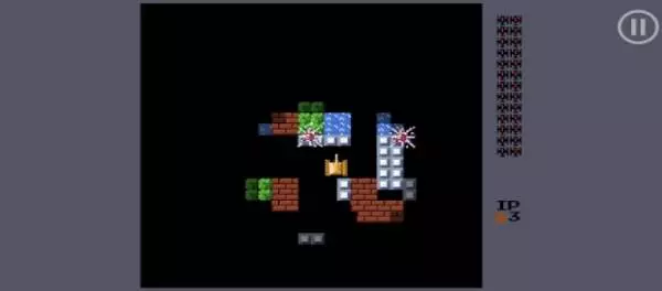Gameplay screenshot from tank from battle city for Android