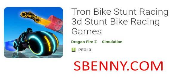 tron bike stunt racing 3d stunt bike racing games