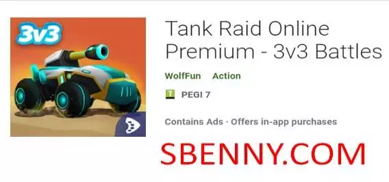 tank raid online premium 3v3 battles