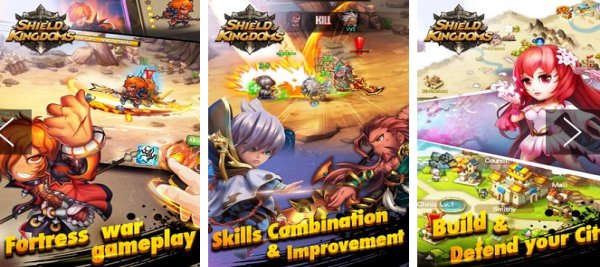 Gameplay screenshot from shield of kingdoms for Android