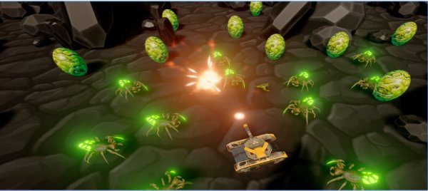 Gameplay screenshot from star tank for Android