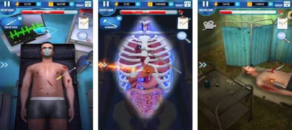 Gameplay screenshot from surgery master for Android