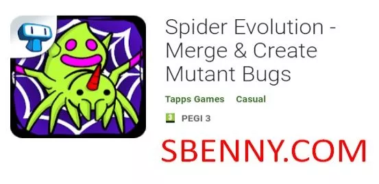 spider evolution merge and create mutant bugs