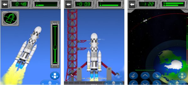 Gameplay screenshot from space agency for Android