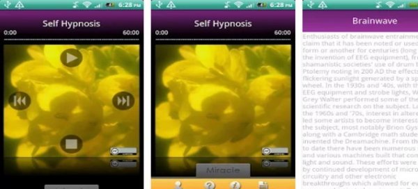 Gameplay screenshot from self hypnosis for Android