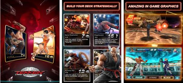 tekken card tournament ccg