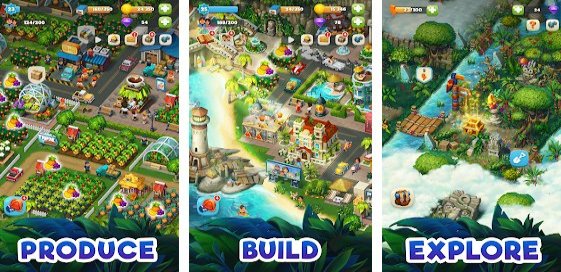 Gameplay screenshot from the tribez beta for Android