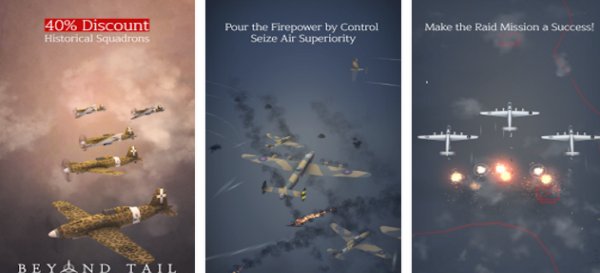 Gameplay screenshot from tap flight beyond tail for Android