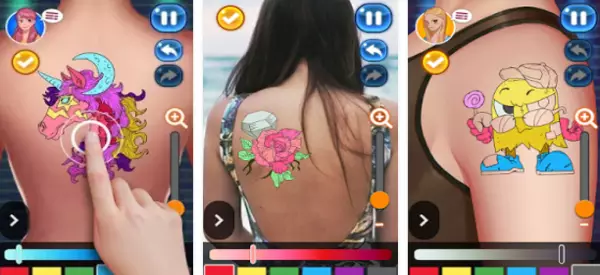 Gameplay screenshot from tattoo  master for Android