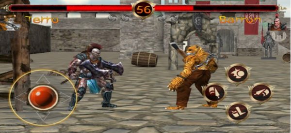 Gameplay screenshot from terra fighter 2 pro for Android