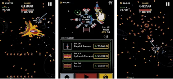 Gameplay screenshot from turretz for Android