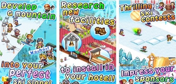 Gameplay screenshot from shiny ski resort for Android