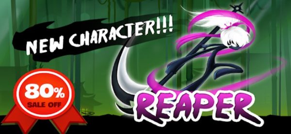 Gameplay screenshot from stickman revenge 3 league of heroes for Android