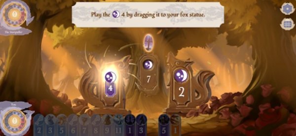 Gameplay screenshot from the fox in the forest for Android