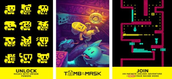 Gameplay screenshot from tomb of the mask for Android