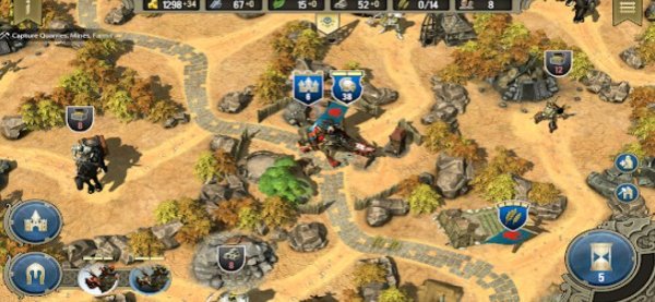 Gameplay screenshot from spellforce heroes and magic for Android