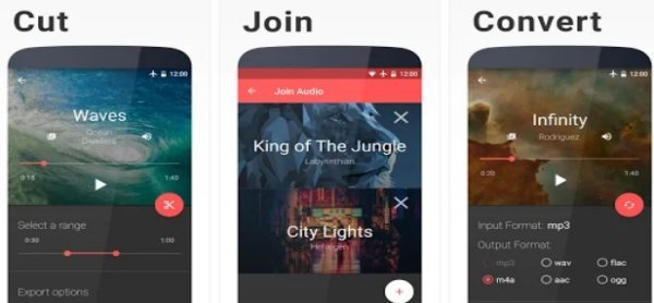 Gameplay screenshot from timbre cut join convert mp3 audio and mp4 video for Android