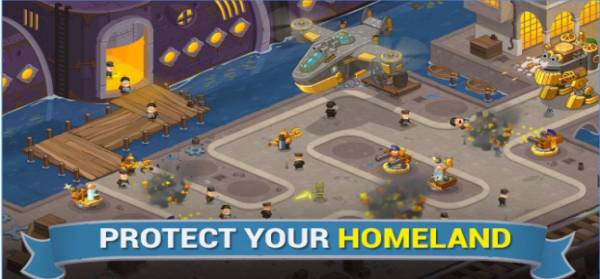 Gameplay screenshot from steampunk syndicate for Android