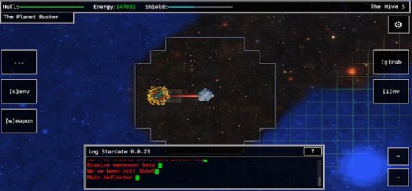 Gameplay screenshot from solar rogue for Android