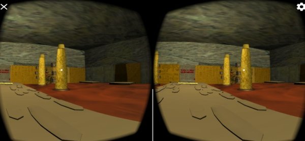 Gameplay screenshot from tomb s secrets vr for Android