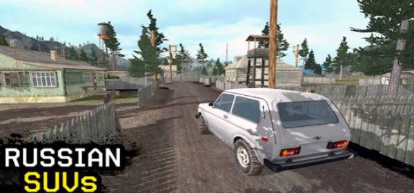 Gameplay screenshot from 4x4 russian suvs off road saga for Android