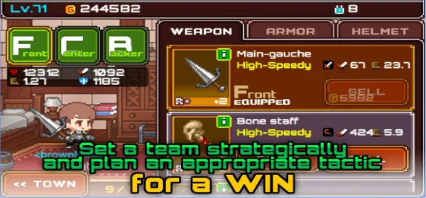 Gameplay screenshot from The King of Triads for Android