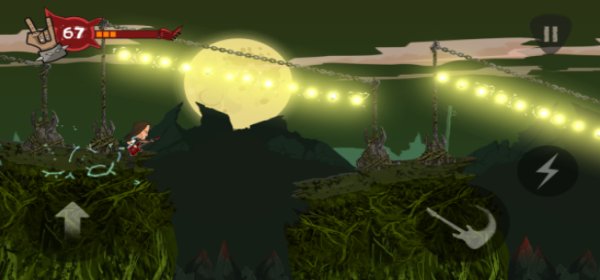 Gameplay screenshot from sounds of nightmare for Android