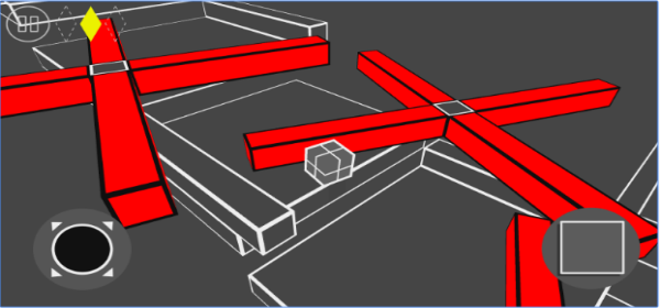 Gameplay screenshot from sphere square for Android