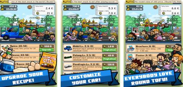 Gameplay screenshot from tahu bulat for Android