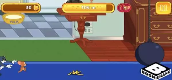 Gameplay screenshot from tom and jerry mouse maze free for Android