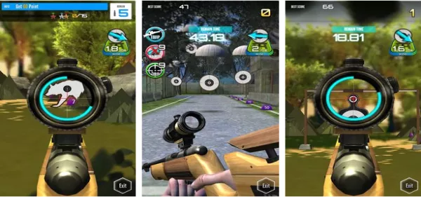 Gameplay screenshot from shooting king for Android