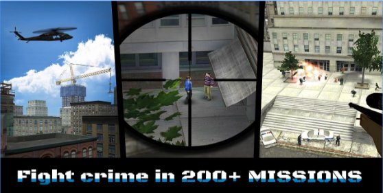 Gameplay screenshot from sniper ops kill terror shooter for Android